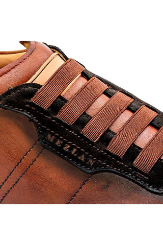 Notting Suede & Leather Sneaker-Dellamoda