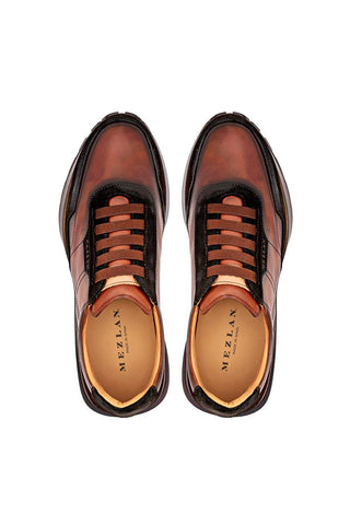 Notting Suede & Leather Sneaker-Dellamoda