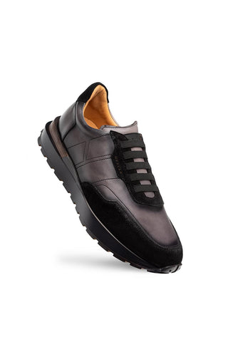 Notting Suede & Leather Sneaker-Dellamoda