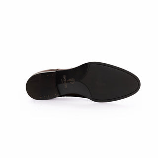 Pastori Afranius Men's Shoes Whiskey Calf-Skin Leather Monk-Strap (PAS1001)