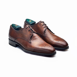 Pastori Hadrian Men's Shoes Brown Calf-Skin Leather Derby (PAS1011)