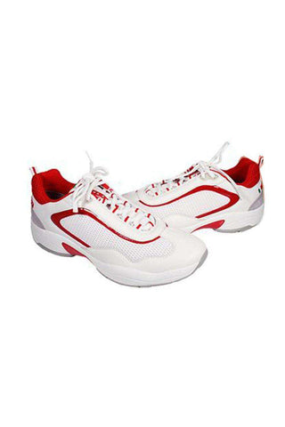PRADA Luna Rossa Men's Sneaker Men's Designer Shoes LUE001 White/Red (LRM01)-AmbrogioShoes