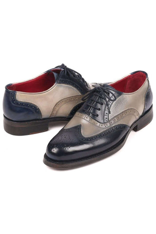 Paul Parkman 021 Leather Goodyear Welted Wing-Tip Oxfords (PM6169)