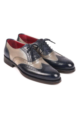 Paul Parkman 021 Leather Goodyear Welted Wing-Tip Oxfords (PM6169)