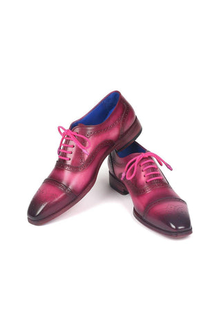 Paul Parkman 024 Leather Cap-Toe Oxford
