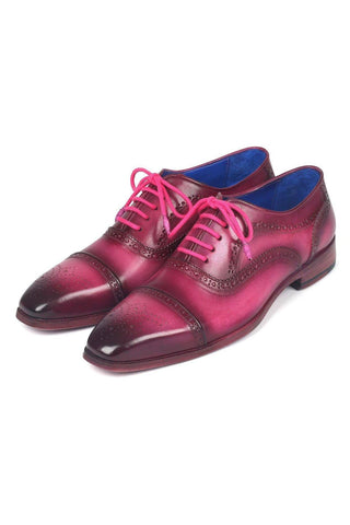 Paul Parkman 024 Leather Cap-Toe Oxford