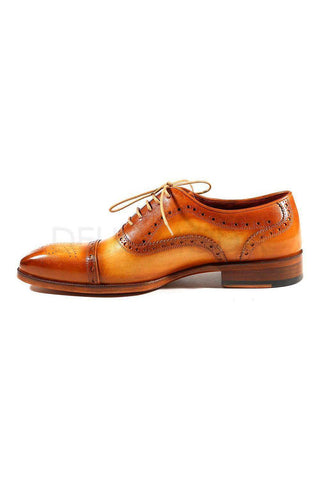 Paul Parkman 024 Leather Cap-Toe Oxford