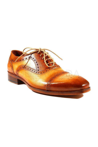 Paul Parkman 024 Leather Cap-Toe Oxford