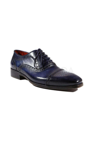 Paul Parkman 024 Leather Cap-Toe Oxford