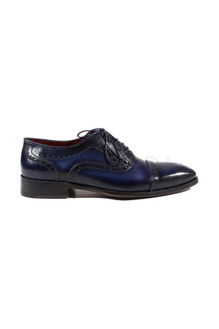 Paul Parkman 024 Leather Cap-Toe Oxford
