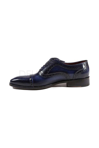Paul Parkman 024 Leather Cap-Toe Oxford