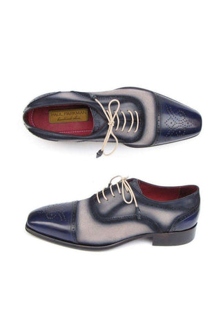 Paul Parkman 024 Leather Cap-Toe Oxford