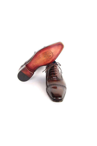 Paul Parkman 024 Leather Cap-Toe Oxford