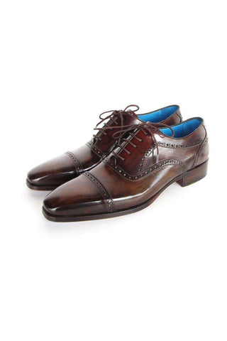 Paul Parkman 024 Leather Cap-Toe Oxford
