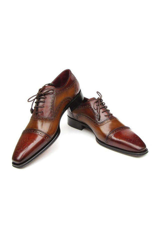 Paul Parkman 024 Leather Cap-Toe Oxford