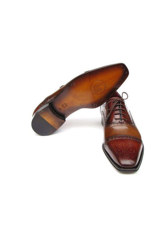 Paul Parkman 024 Leather Cap-Toe Oxford