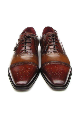 Paul Parkman 024 Leather Cap-Toe Oxford