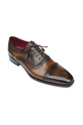 Paul Parkman 024 Leather Cap-Toe Oxford