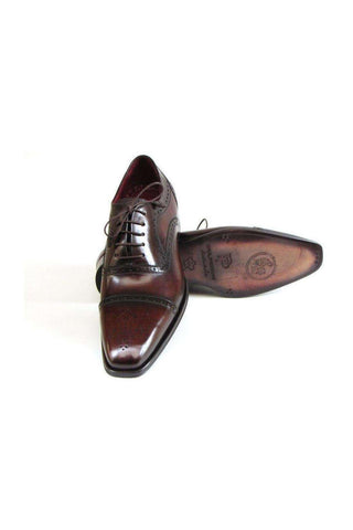 Paul Parkman 024 Leather Cap-Toe Oxford