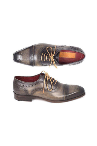 Paul Parkman 024 Leather Cap-Toe Oxford