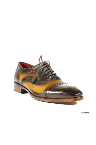 Paul Parkman 024 Leather Cap-Toe Oxford