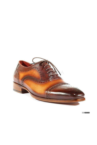Paul Parkman 024 Leather Cap-Toe Oxford