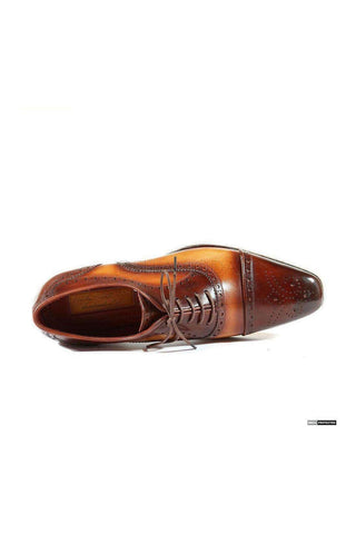 Paul Parkman 024 Leather Cap-Toe Oxford