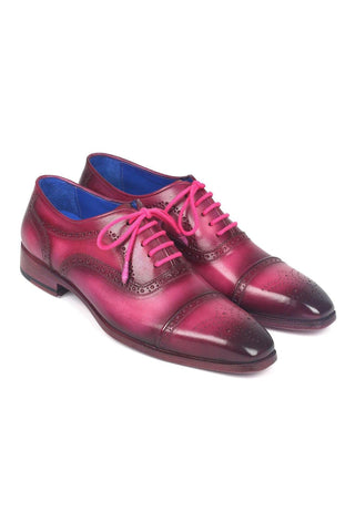 Paul Parkman 024 Leather Cap-Toe Oxford