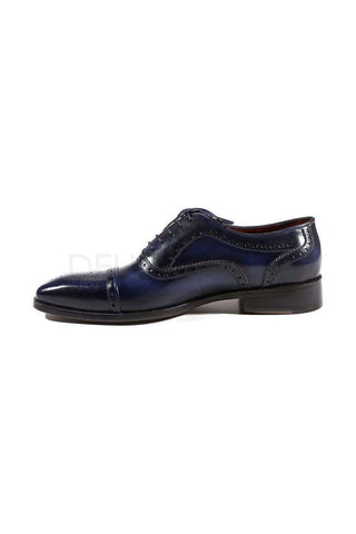 Paul Parkman 024 Leather Cap-Toe Oxford