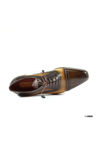 Paul Parkman 024 Leather Cap-Toe Oxford
