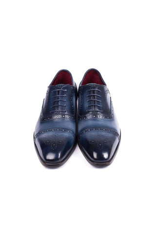 Paul Parkman 024 Leather Cap-Toe Oxford