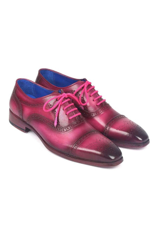 Paul Parkman 024 Leather Cap-Toe Oxford