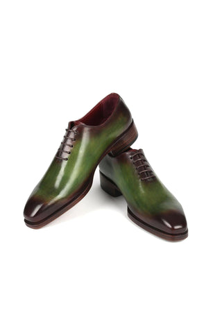 Paul Parkman 044 Calf-Skin Leather Whole-Cut Oxfords (PM6394)