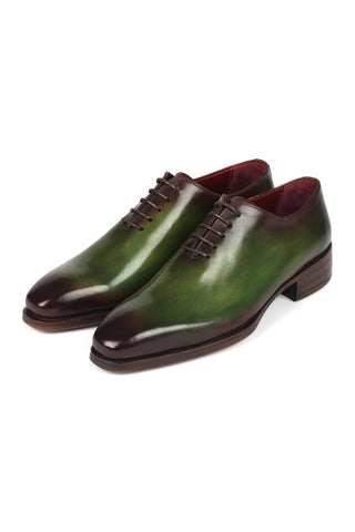 Paul Parkman 044 Calf-Skin Leather Whole-Cut Oxfords (PM6394)