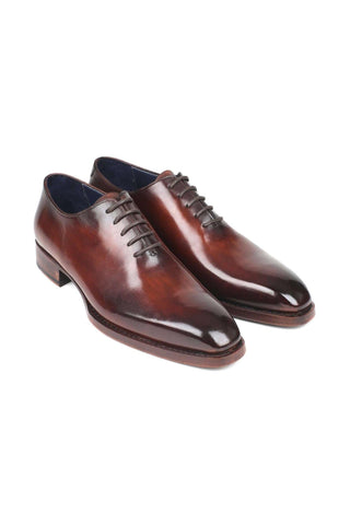 Paul Parkman 044 Calf-Skin Leather Whole-Cut Oxfords (PM6394)