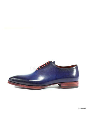 Paul Parkman 044 Calf-Skin Leather Whole-Cut Oxfords (PM6394)
