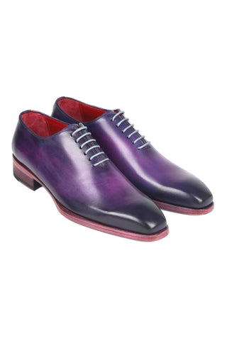 Paul Parkman 044 Calf-Skin Leather Whole-Cut Oxfords (PM6394)