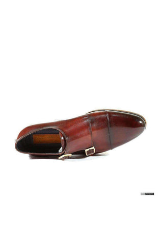 Paul Parkman 045 Calf-Skin Leather Double Monk-Straps (PM6158)