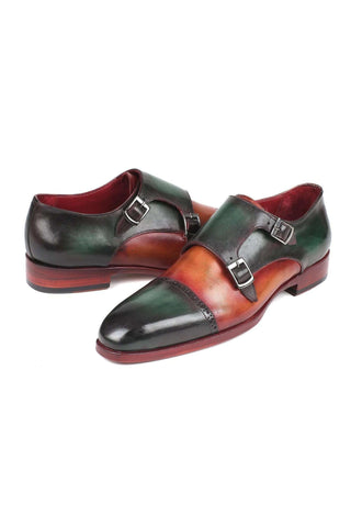 Paul Parkman 045 Calf-Skin Leather Double Monk-Straps (PM6158)