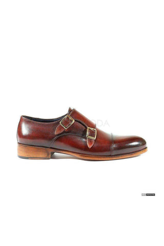 Paul Parkman 045 Leather Double Monk-Straps (PM6158)