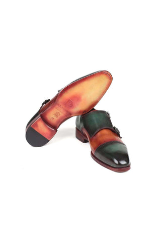 Paul Parkman 045 Leather Double Monk-Straps (PM6158)