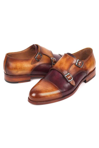 Paul Parkman 045 Leather Double Monk-Straps (PM6158)