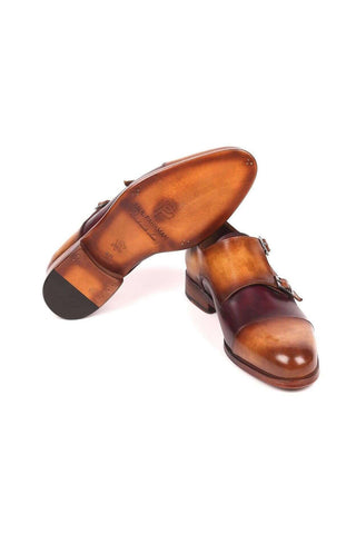 Paul Parkman 045 Leather Double Monk-Straps (PM6158)