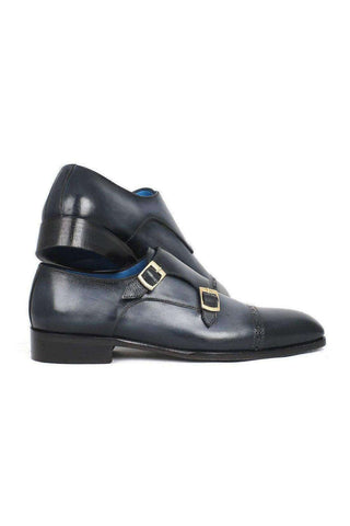 Paul Parkman 045 Leather Double Monk-Straps (PM6158)