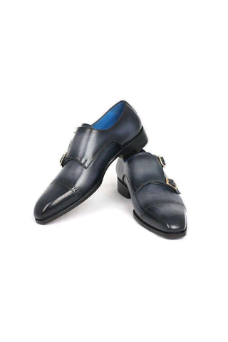 Paul Parkman 045 Leather Double Monk-Straps (PM6158)