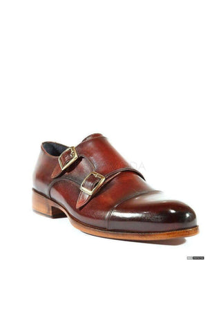 Paul Parkman 045 Leather Double Monk-Straps (PM6158)