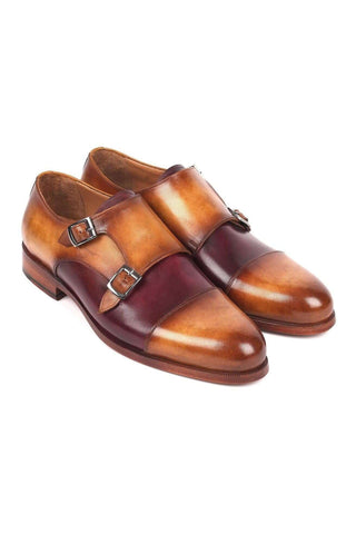 Paul Parkman 045 Leather Double Monk-Straps (PM6158)