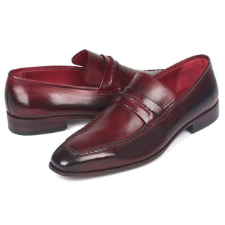 Paul Parkman 068 Men's Shoes Calf-Skin Leather Penny Loafers (PM6279)-AmbrogioShoes