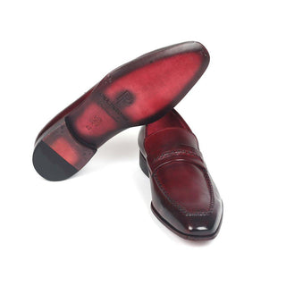 Paul Parkman 068 Men's Shoes Calf-Skin Leather Penny Loafers (PM6279)-AmbrogioShoes