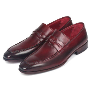 Paul Parkman 068 Men's Shoes Calf-Skin Leather Penny Loafers (PM6279)-AmbrogioShoes